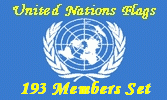 UN Nations Flag Set